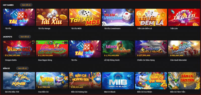 Giao diện trang web của 68Lottery Games - 68Lottery